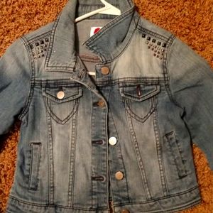 Girls blue jean jacket